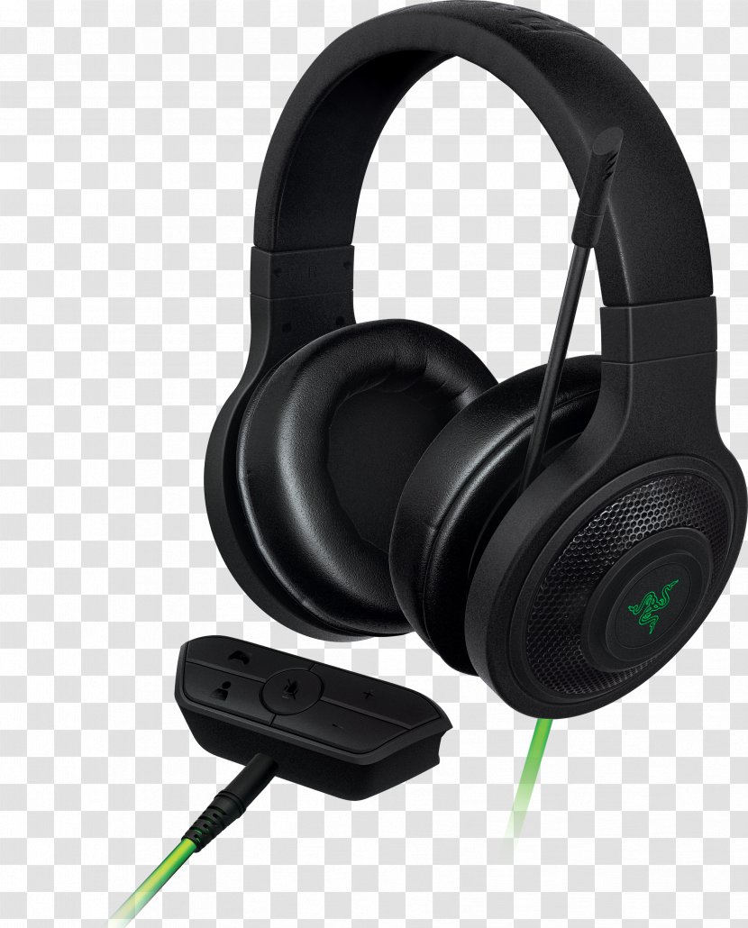 Headphones Xbox 360 Wireless Headset One Razer Inc. Kraken - Microsoft Transparent PNG