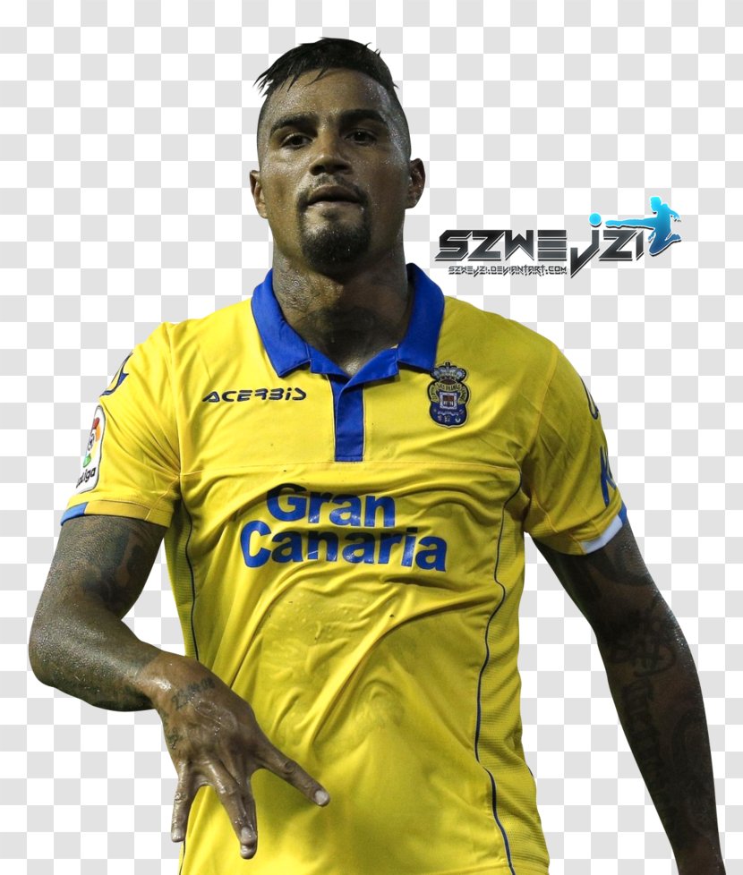 Kevin-Prince Boateng UD Las Palmas Eintracht Frankfurt Football Jersey - Yellow Transparent PNG