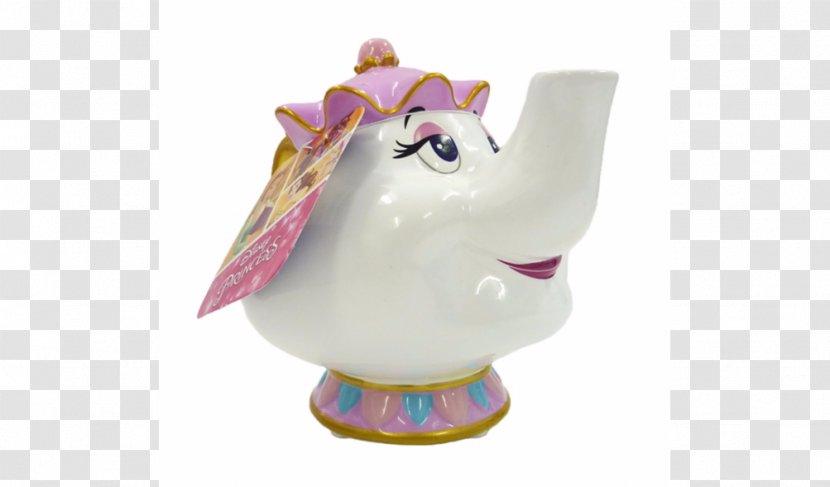 Figurine Ceramic Character Fiction - Mrs. Potts Transparent PNG