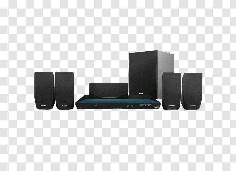 Blu-ray Disc Home Theater Systems 5.1 Surround Sound Sony BDV-E2100 - Electronics Accessory - Theatre Transparent PNG