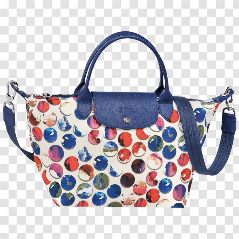 Longchamp Pliage Handbag Blue - Taupe - Bag Transparent PNG