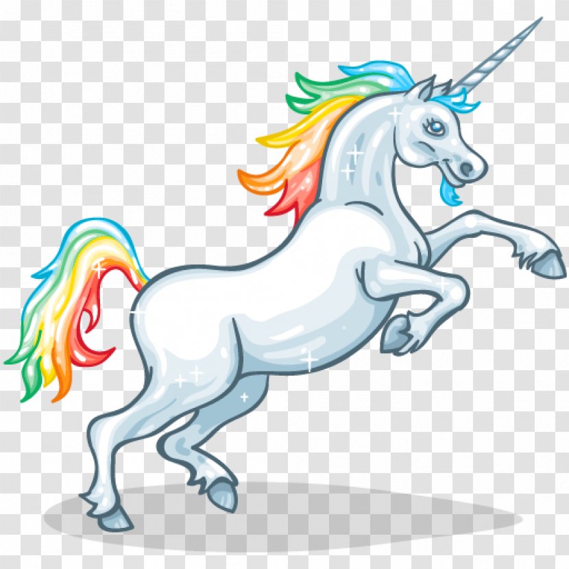 Unicorn Legendary Creature Mane Pony Mustang - Fictional Character Transparent PNG