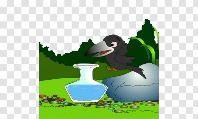U4e4cu9e26u559du6c34 Drinking Water - Penguin - Raven Cartoon Transparent PNG