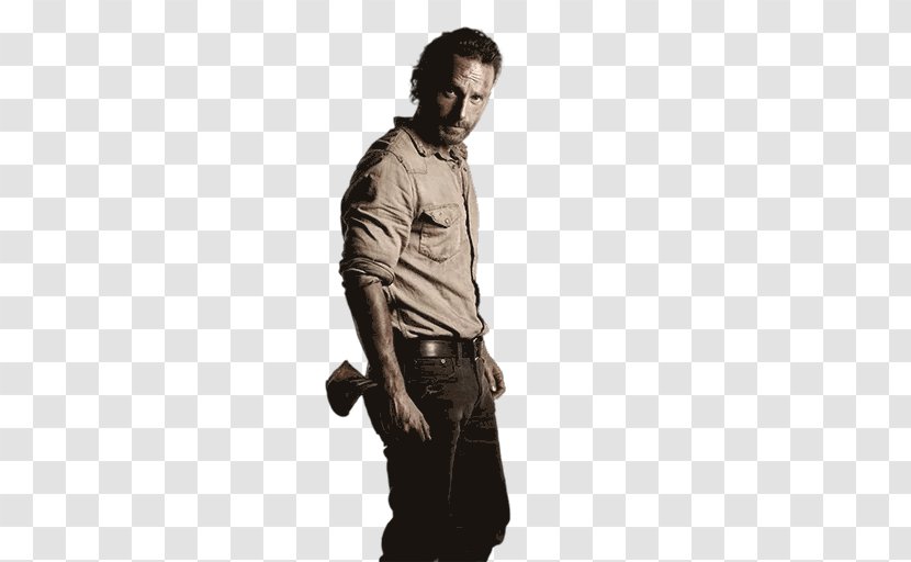 Rick Grimes Daryl Dixon Negan Carl The Walking Dead - T Shirt - Season 4Others Transparent PNG