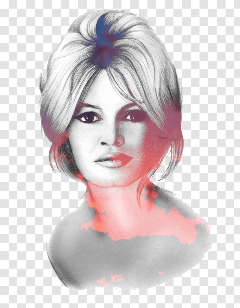 Brigitte Bardot Forehead Artist - Frame Transparent PNG