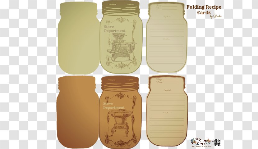 Mason Jar Label Lid - Folding Recipes Transparent PNG