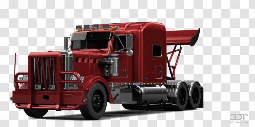 Car Pickup Truck Semi-trailer Commercial Vehicle Motor - Automotive Tire Transparent PNG