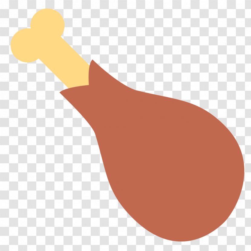 Emoji Chicken As Food Buffalo Wing Sticker - Turkey Meat Transparent PNG