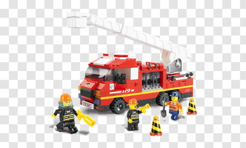 LEGO 60107 City Fire Ladder Truck Engine Autoladder Department Firefighter Transparent PNG