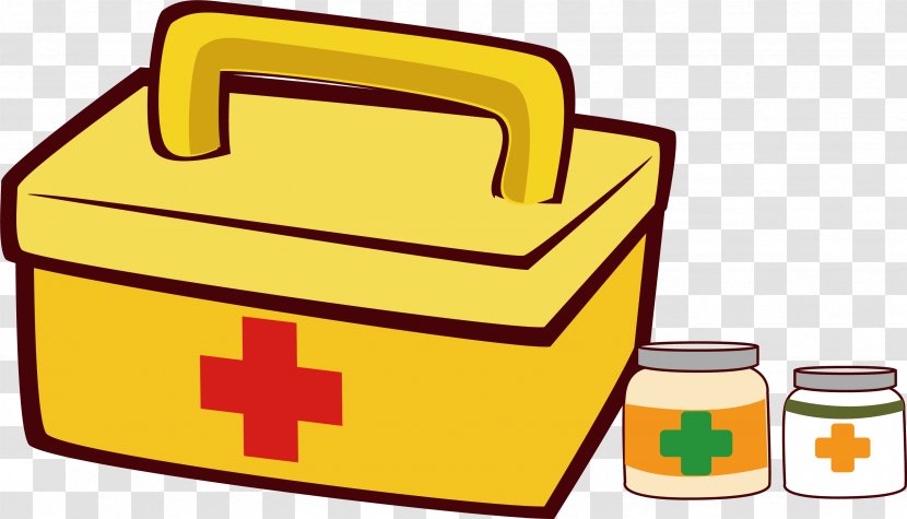 First Aid Kit Clip Art - Vector Material Transparent PNG