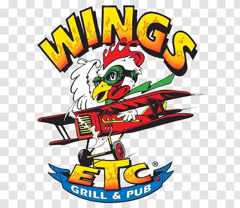 Buffalo Wing Wings Etc. Restaurant Wild Bar - Grill Logo Transparent PNG