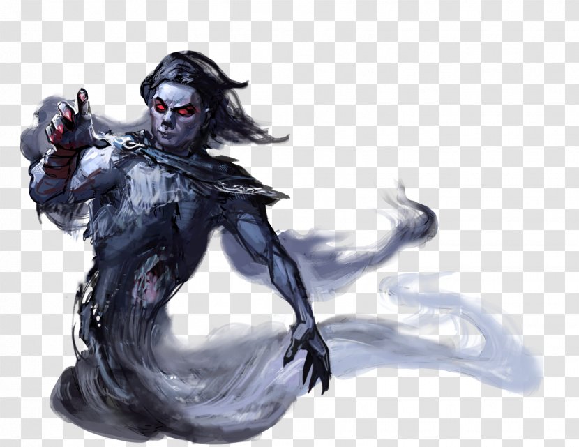 Dungeons & Dragons Pathfinder Roleplaying Game Ghost Art YouTube - Willo Thewisp Transparent PNG