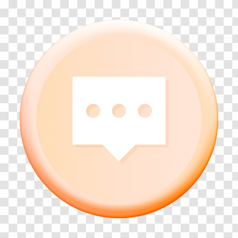 Bubble Icon Chat Chatting - Logo Smile Transparent PNG