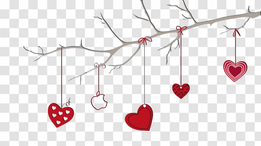 Valentine's Day Desktop Wallpaper Birthday Heart - Cartoon Transparent PNG