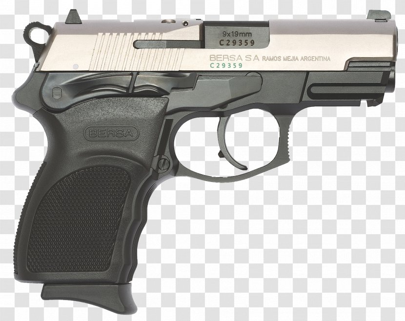 Bersa Thunder 9 380 .40 S&W Semi-automatic Pistol - Handgun Transparent PNG
