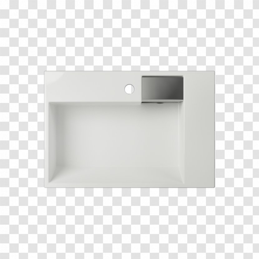 Kitchen Sink Angle Bathroom - Plumbing Fixture - Top View Transparent PNG