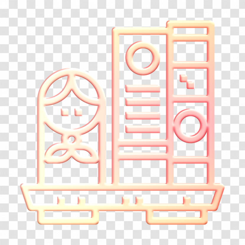 Cartoonist Icon Furniture And Household Icon Bookshelf Icon Transparent PNG