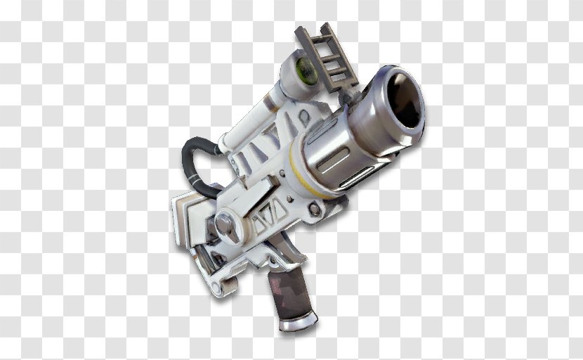 Fortnite Battle Royale Pistol Weapon Firearm - Silhouette Transparent PNG