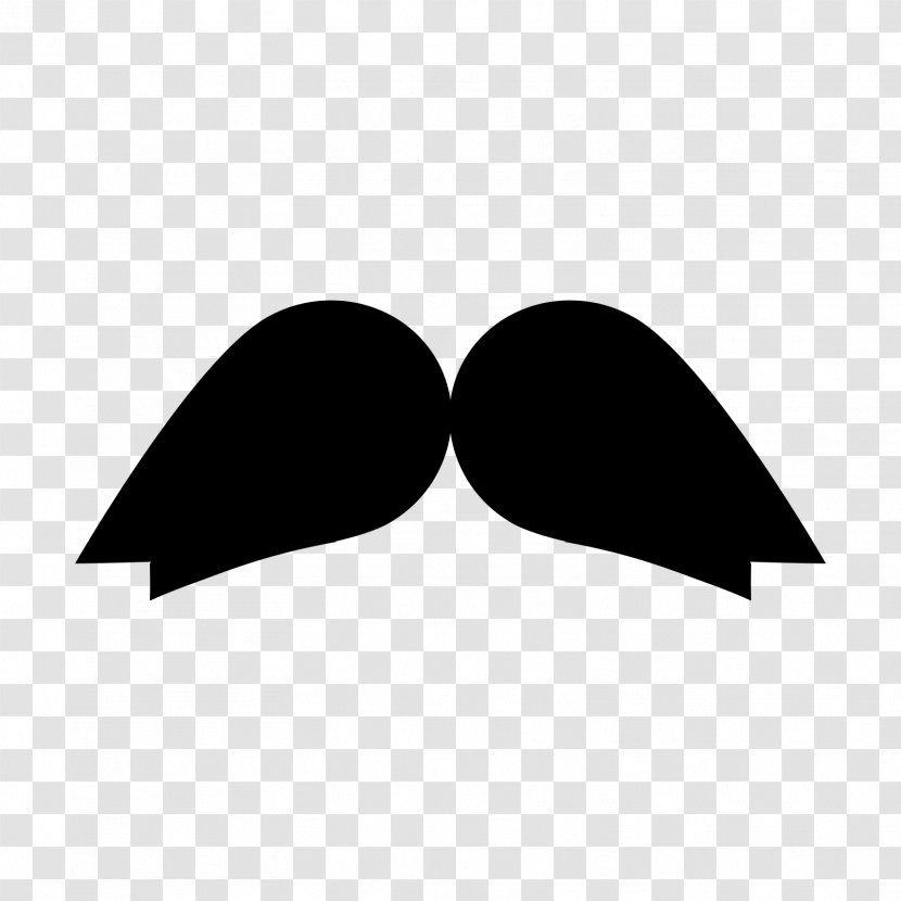 Handlebar Moustache Dali's Mustache Fu Manchu Computer Icons - Monochrome - Mustach Transparent PNG