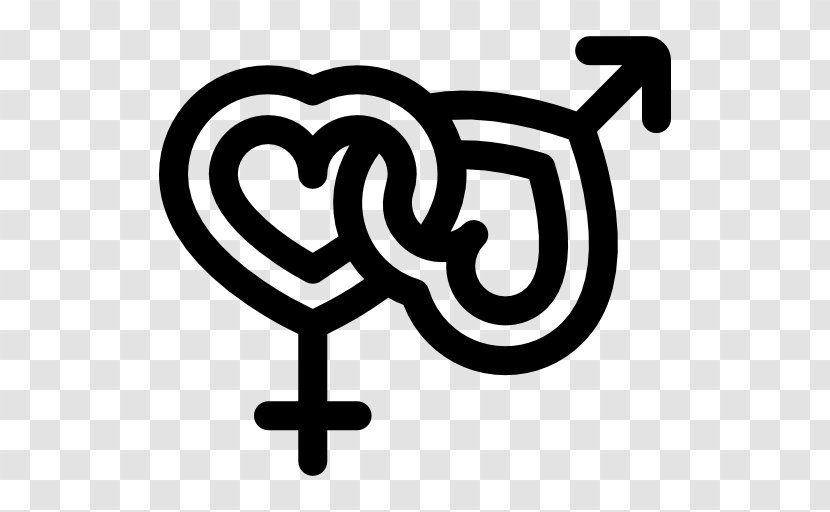 Gender Symbol Bisexuality Sign LGBT Symbols - Black And White Transparent PNG