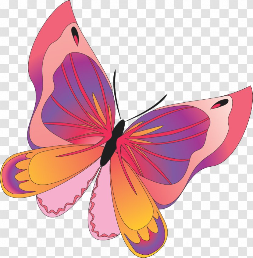 Monarch Butterfly Clip Art File Format - Thumbnail Transparent PNG