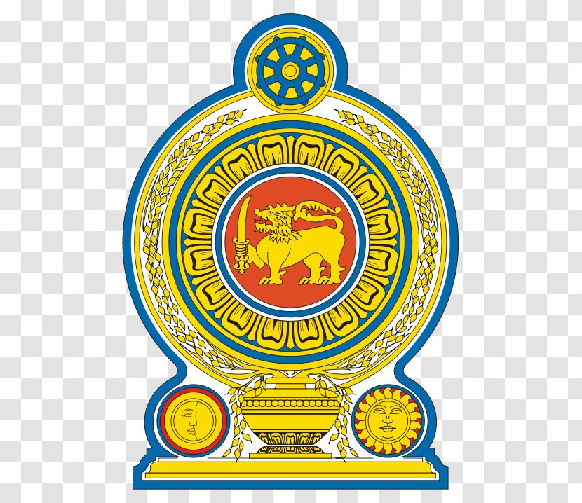 Emblem Of Sri Lanka Government National Lankan Moors - Logo Transparent PNG