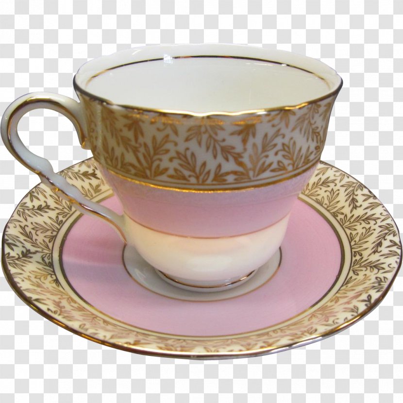 Teacup Saucer Tableware Porcelain - Ceramic - Tea Time Transparent PNG