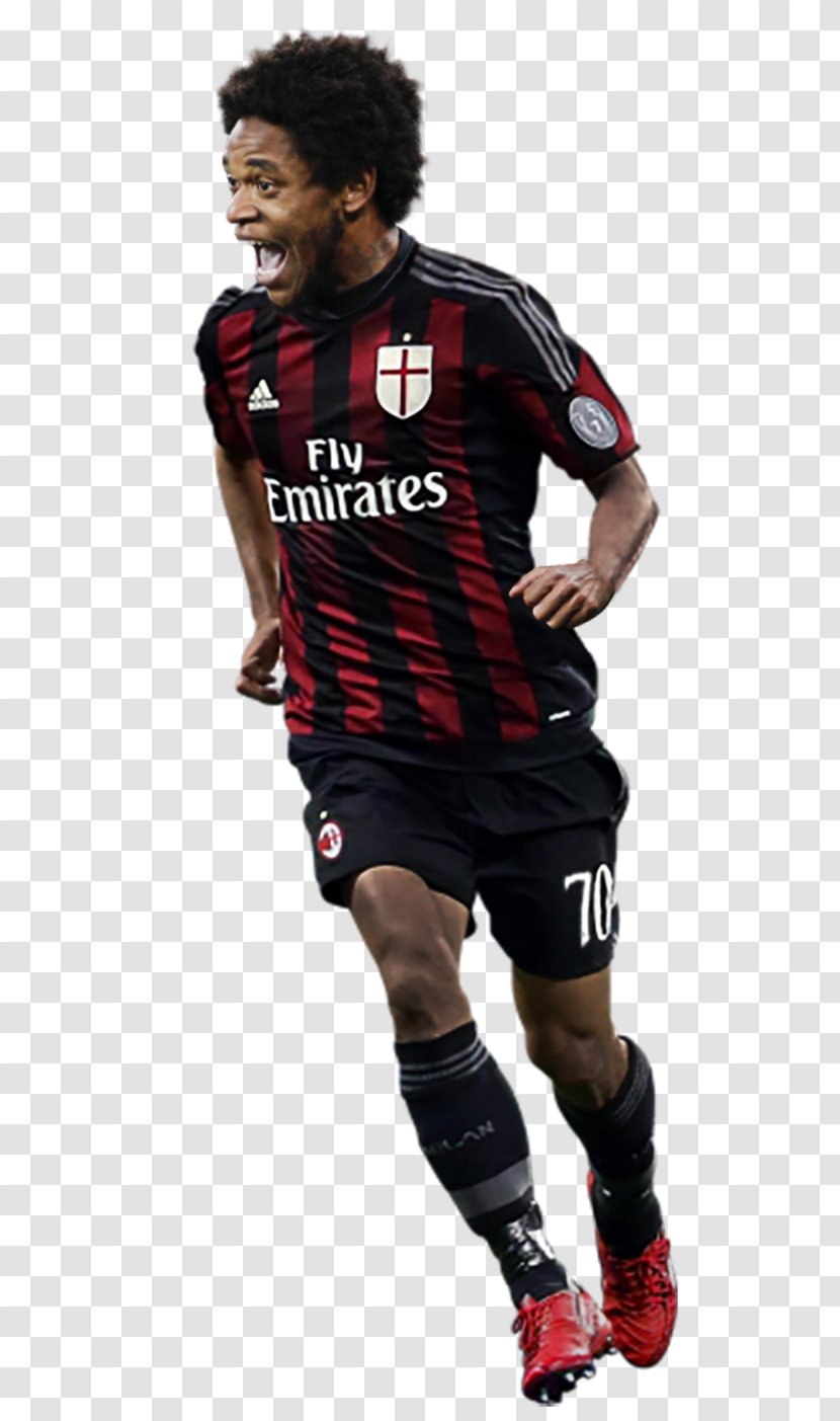 Luiz Adriano A.C. Milan Soccer Player Jersey - Hachim Mastour - Ac Transparent PNG