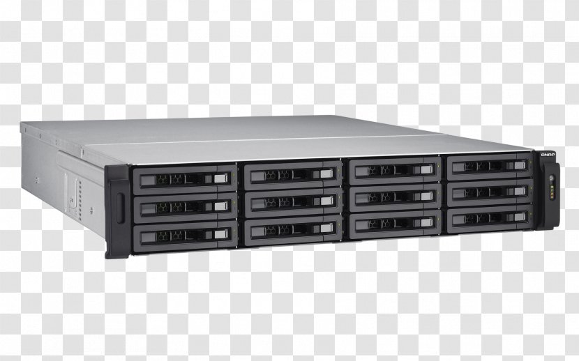 QNAP TVS-EC1280U-SAS-RP Network Storage Systems TS-EC1280U-R2 Serial ATA Data - Qnap Tvsec1280usasrp - Stereo Amplifier Transparent PNG