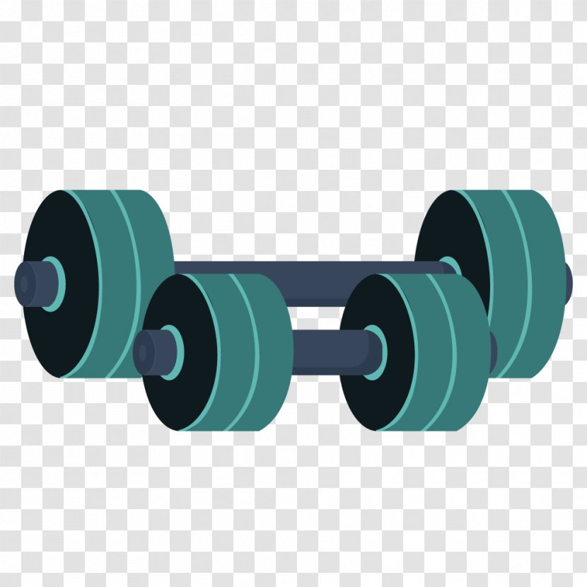 Adobe Illustrator Sport Exercise Equipment - Bodybuilding - Vector Dumbbells Transparent PNG