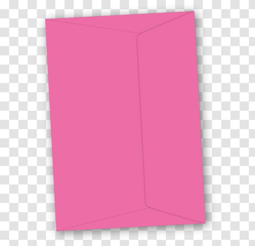 Paper Rectangle Pink M - Angle Transparent PNG