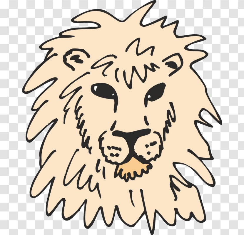 Dog Lion Clip Art - Carnivoran Transparent PNG