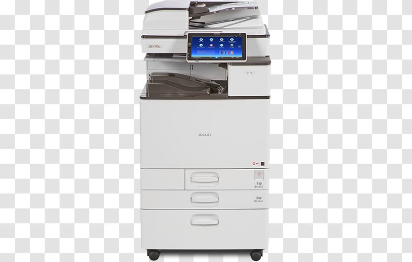 Paper Ricoh Multi-function Printer Printing Transparent PNG