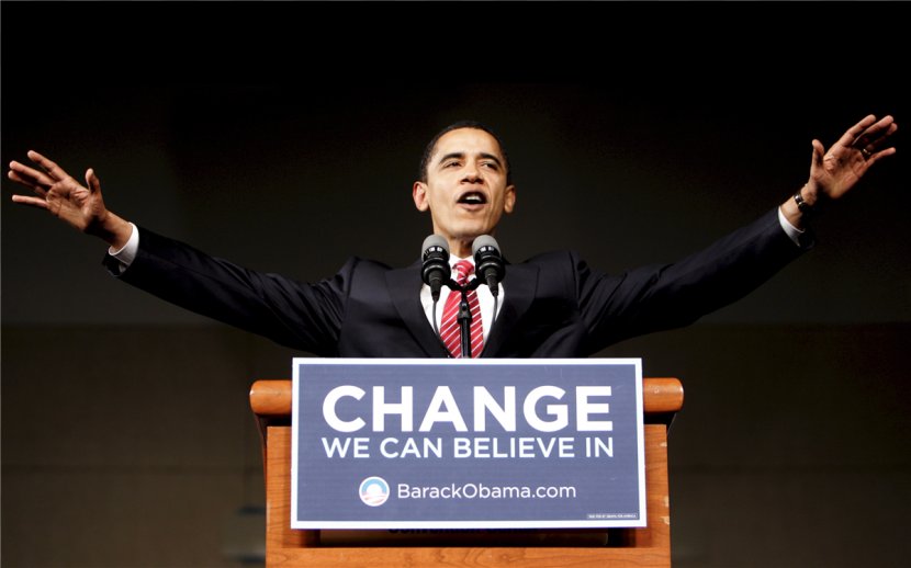 United States Presidential Election, 2008 Change We Can Believe In Barack Obama 2009 Inauguration President Of The - Campaign Transparent PNG