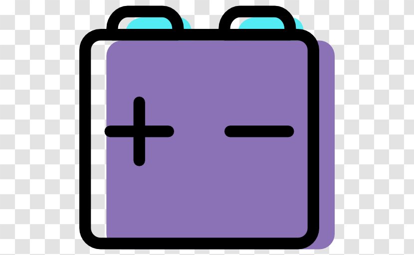 Battery Animation Icon - Rectangle - Cartoon Transparent PNG