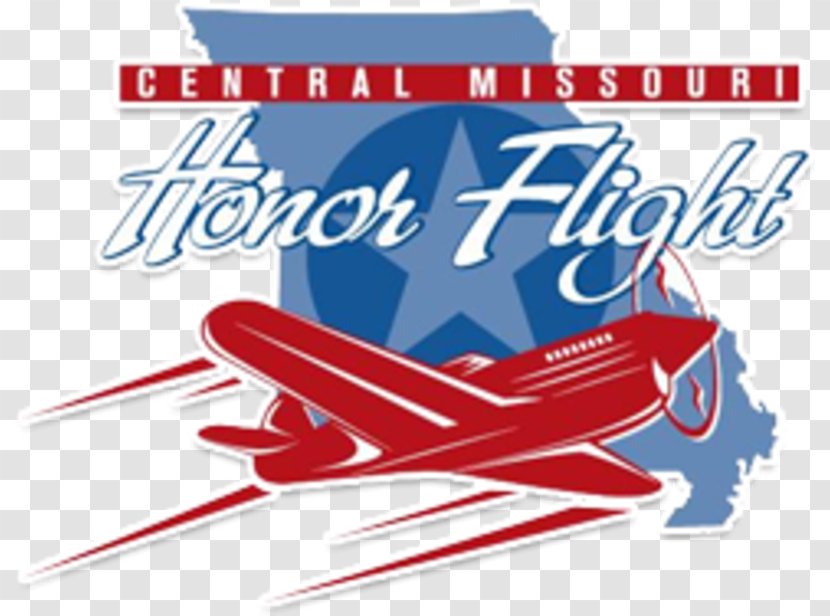 Central Missouri Honor Flight Vietnam War Veteran - Aircraft - Blue Transparent PNG