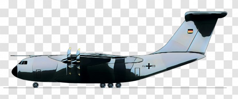 Airplane Cartoon - Airbus Defence And Space - Lockheed C141 Starlifter Military Aircraft Transparent PNG