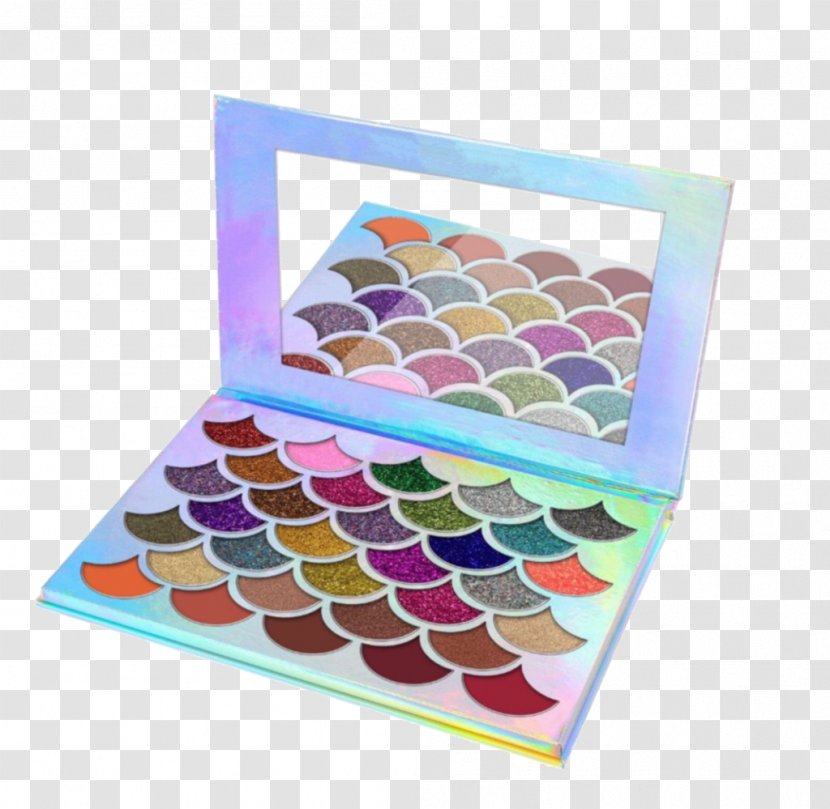 Eye Shadow Glitter Palette Cosmetics Color - Mermaid Transparent PNG