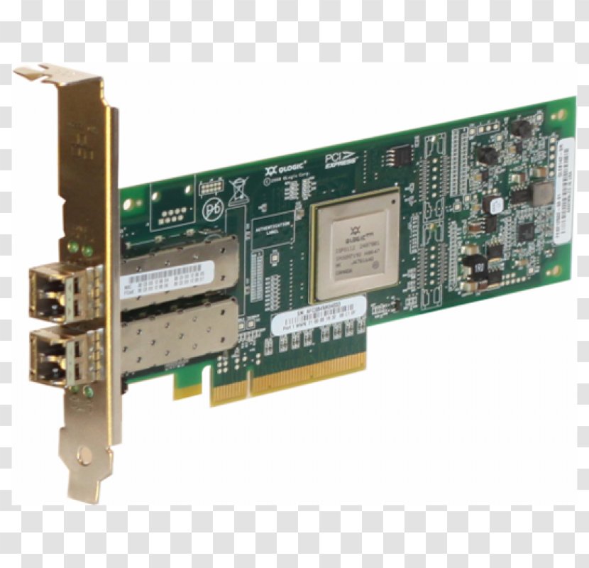 Converged Network Adapter 10 Gigabit Ethernet Cards & Adapters PCI Express Fibre Channel Over - Electronic Component - Micro-channel Transparent PNG