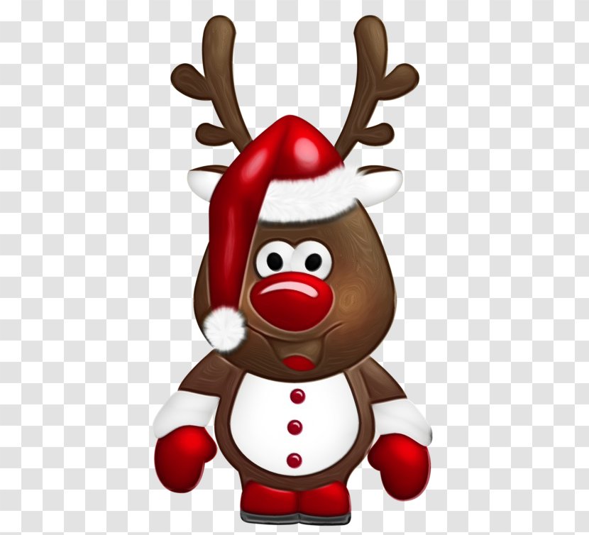 Reindeer - Christmas Fictional Character Transparent PNG