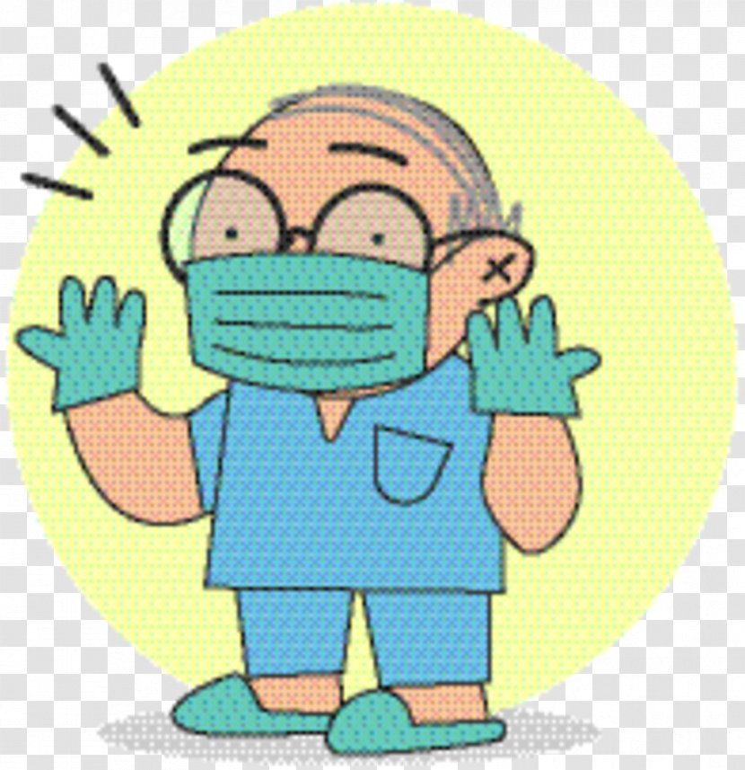 Cartoon Green Boy Material Line - Human - Smile Thumb Transparent PNG