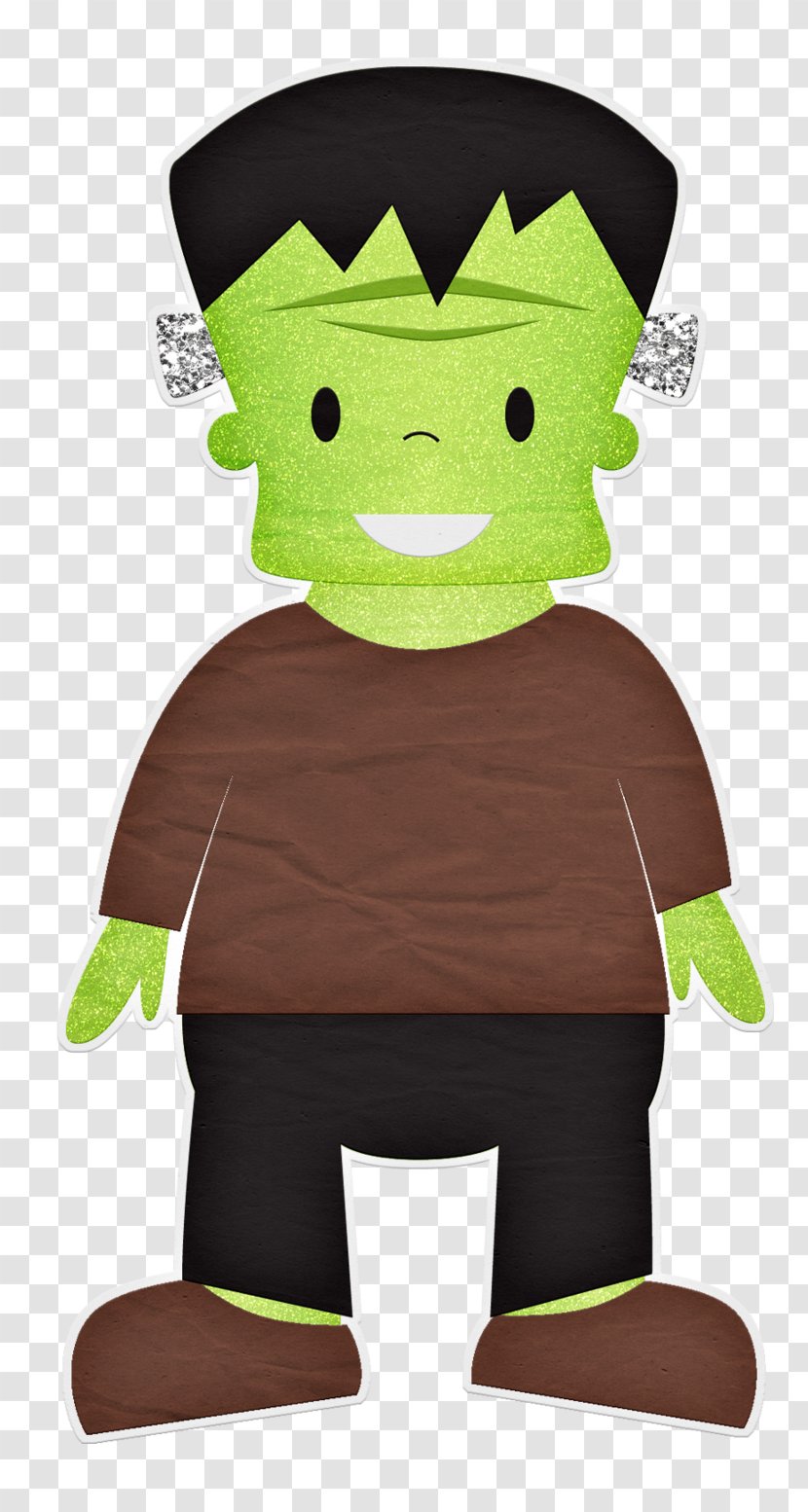 Frankenstein Cartoon - Victor - Superhero Green Transparent PNG