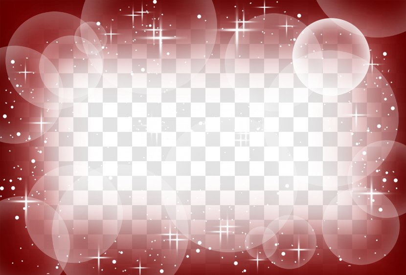 Dark Red Background Foam Stars - Vecteur - Resource Transparent PNG