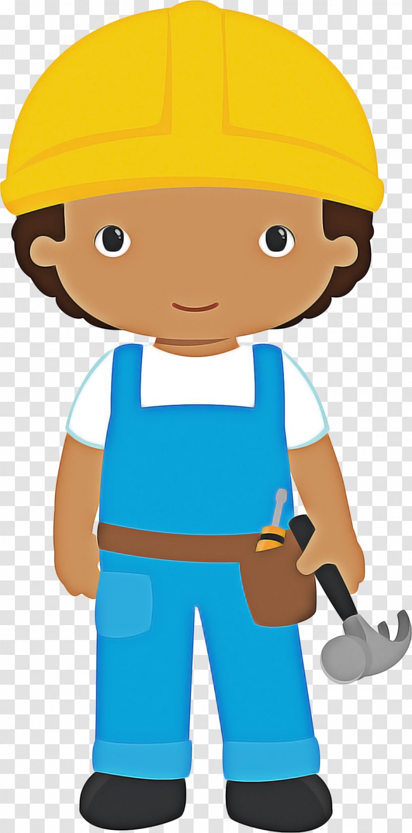 Boy Cartoon - Character - Construction Worker Transparent PNG