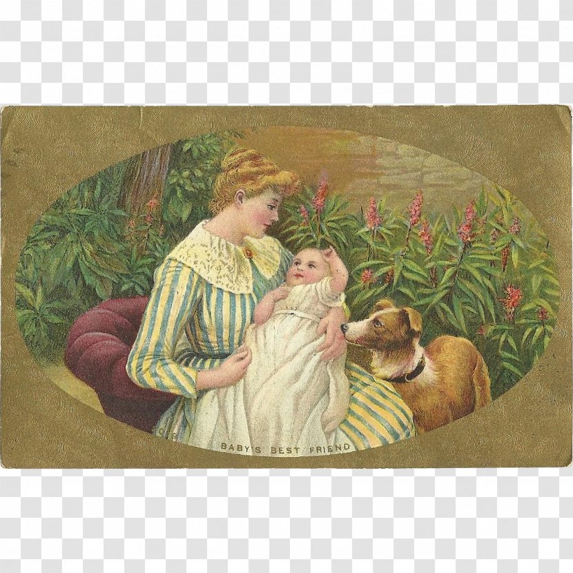 Tapestry Victorian Era Painting Carnivora Mother - Map Transparent PNG