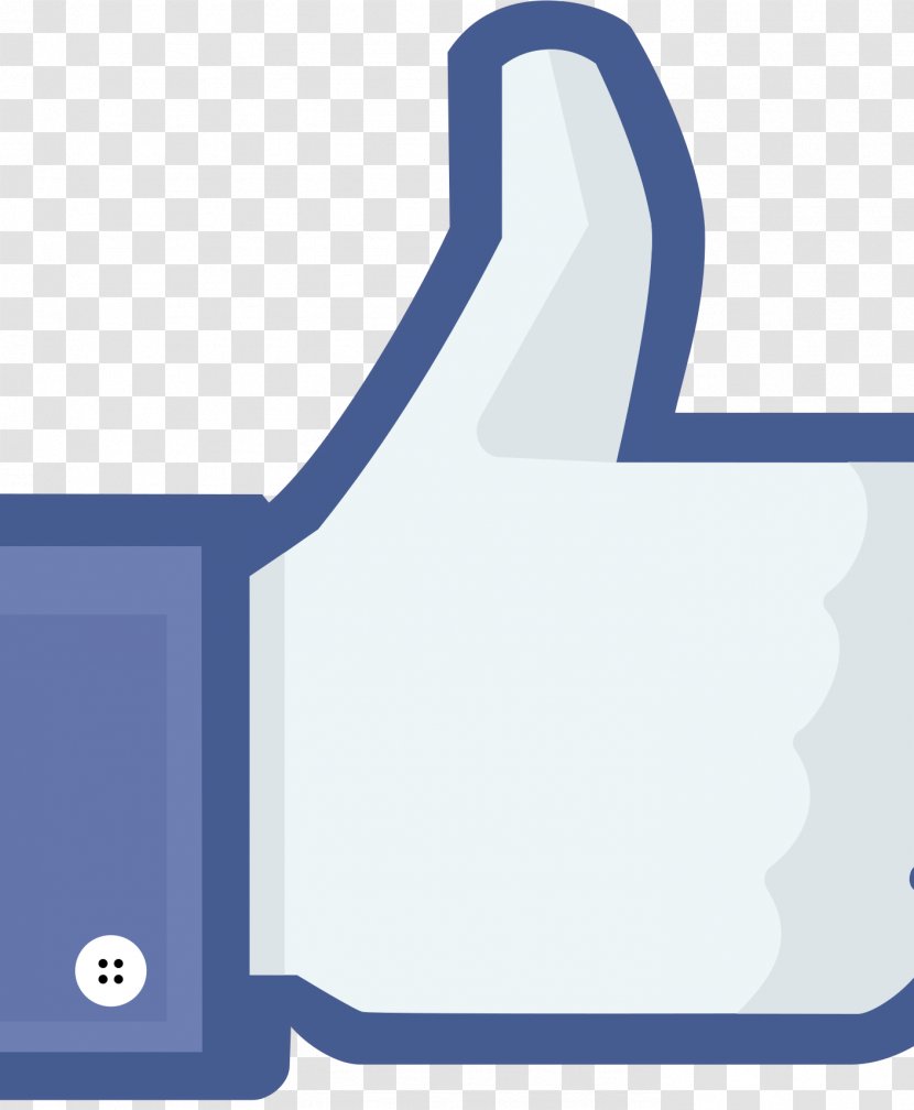 Thumb Signal Symbol Clip Art - Hand - Like Us On Facebook Transparent PNG