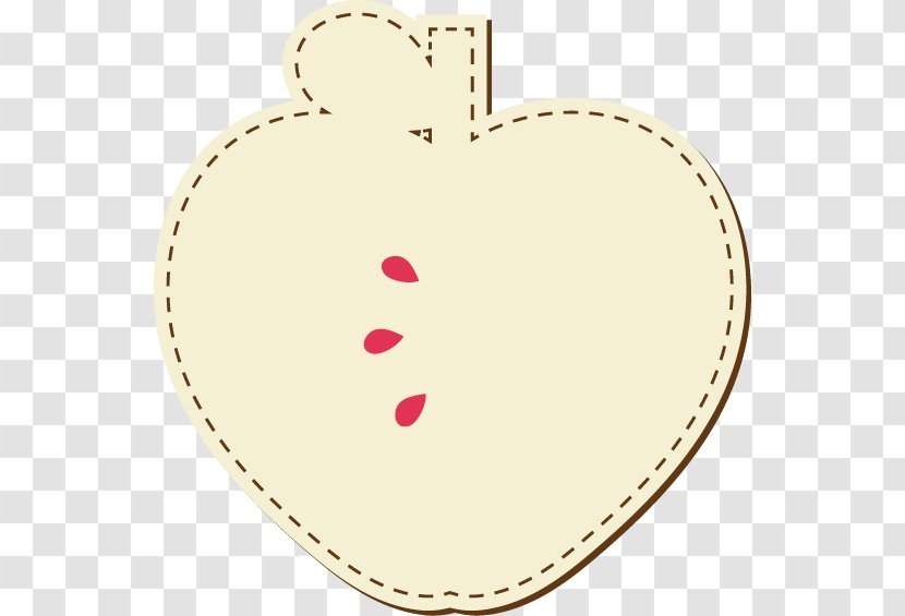 Heart Area Pattern - Frame - Hand-painted Abstract Apple Transparent PNG