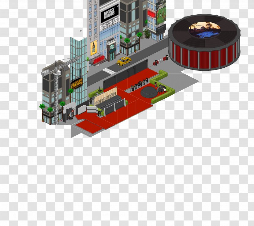 Urban Design Area - Red Carpet Transparent PNG