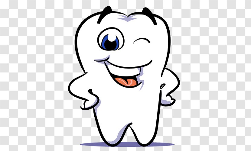 Human Tooth Dentistry Smile Veneer - Silhouette - Cartoon Teeth Expression Transparent PNG