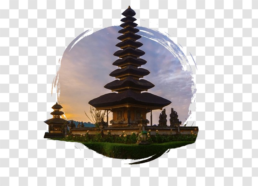 Pura Ulun Danu Bratan Lake Bedugul Uluwatu Temple - Kuta - Bali Transparent PNG
